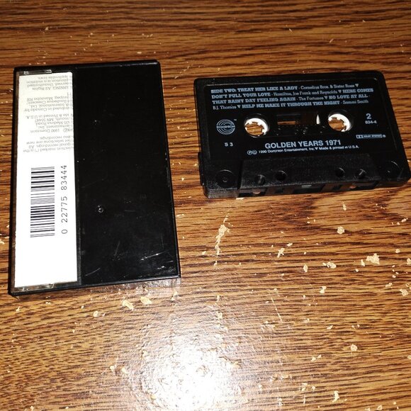 Golden Years 1971 on cassette (Dominion Entertainment, 1990) - Picture 2 of 3